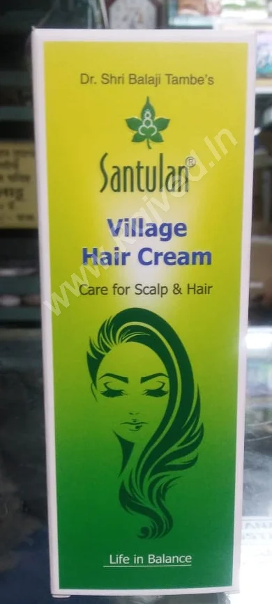 village hair cream 70gm santulan ayurveda